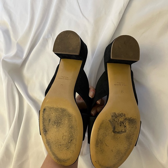 mansur gavriel duet crossover sandals - Picture 4 of 6